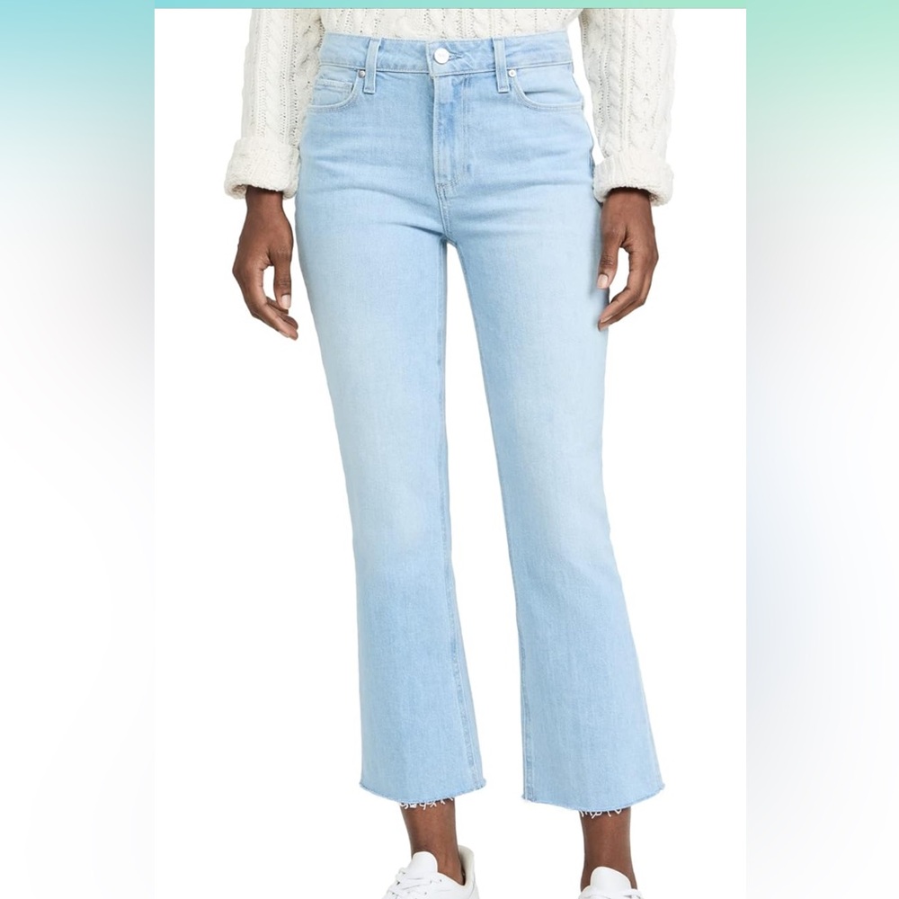 PAIGE Women's Colette Crop Flare Jean